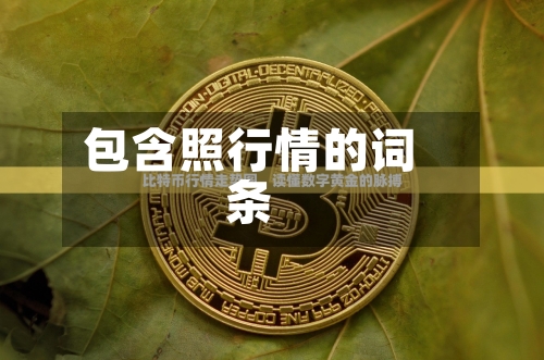 包含照行情的词条-第2张图片